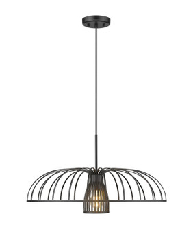Valencia One Light Pendant in Matte Black (224|623P24-MB)
