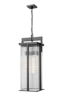 Fortis Three Light Outdoor Chain Mount Ceiling Fixture in Sand Black (224|5031CHXL-BK)
