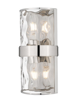 Meridian Two Light Wall Sconce in Polished Nickel (224|3053-2SS-PN)
