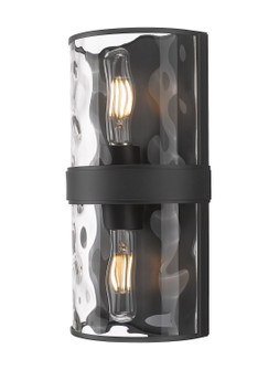 Meridian Two Light Wall Sconce in Matte Black (224|3053-2SS-MB)