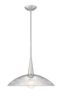 Lunelle One Light Pendant in Brushed Nickel (224|3051P18-BN)