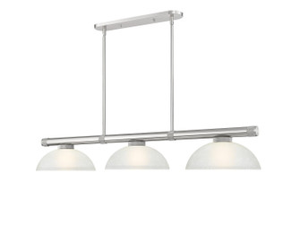 Vanguard Three Light Billiard in Brushed Nickel (224|3050-3BN-DWL14)