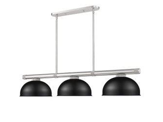 Vanguard Three Light Billiard in Brushed Nickel (224|3050-3BN-D13MB)