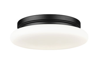 Soleil LED Flush Mount in Matte Black (224|1025F12-MB-LED)