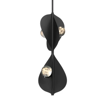 Pod LED Pendant in Sand Coal Black (7|3976-66-L)