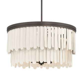 Briscade Nine Light Pendant in Dark Bronze (7|2079-860)