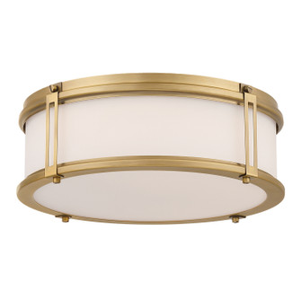 Merick LED Flush Mount in Legacy Brass (7|16014-732-L)