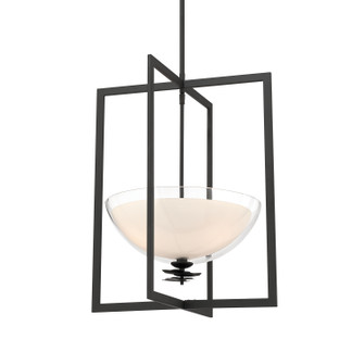 Elowen Three Light Pendant in Dark Matte Black (7|10256-899)