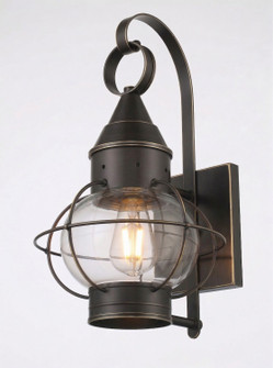Ellington One Light Wall Sconce in Bronze (405|9631-BZ-CL)