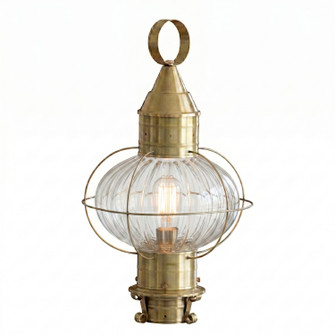 Ellington One Light Post Lantern in Antique Brass (405|9610-AB-OPT)