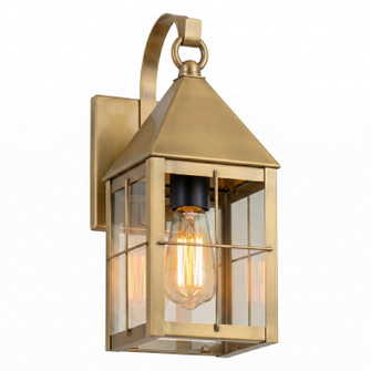 Ashford One Light Wall Sconce in Antique Brass (405|9531P-H-AB-CL)