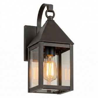 Ashford One Light Wall Sconce in Dark Brass (405|9531P-DB-CL)