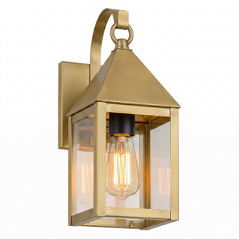 Ashford One Light Wall Sconce in Antique Brass (405|9531P-AB-CL)