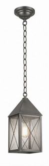 Ashford One Light Pendant in Gunmetal (405|9522-X-GM-SDY)