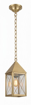 Ashford One Light Pendant in Antique Brass (405|9522-X-AB-CL)