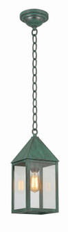 Ashford One Light Pendant in Verde Green (405|9522-VG-CL)