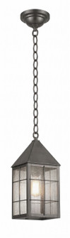 Ashford One Light Pendant in Gunmetal (405|9522-H-GM-SDY)