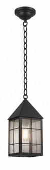Ashford One Light Pendant in Matte Black (405|9522-H-BK-SDY)