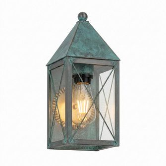 Ashford One Light Wall Sconce in Verde Green (405|9521-X-VG-CL)
