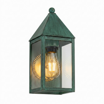 Ashford One Light Wall Sconce in Verde Green (405|9521-VG-CL)