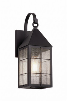 Ashford One Light Wall Sconce in Matte Black (405|9521P-H-BK-SDY)