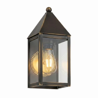 Ashford One Light Wall Sconce in Bronze (405|9521-BZ-CL)