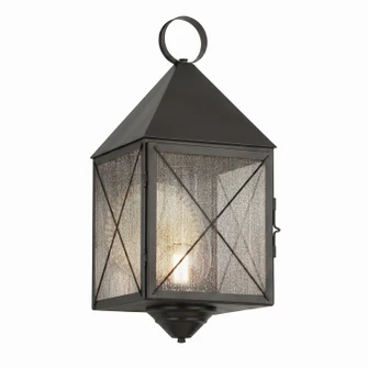 Ashford One Light Wall Sconce in Matte Black (405|9511-X-BK-SDY-C)