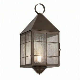 Ashford One Light Wall Sconce in Dark Brass (405|9511-H-DB-SDY-C)