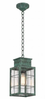 Norfield One Light Pendant in Verde Green (405|9422-H-VG-CL)
