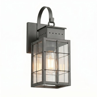 Norfield One Light Wall Sconce in Gunmetal (405|9421P-H-GM-CL)