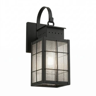 Norfield One Light Wall Sconce in Matte Black (405|9421P-H-BK-SDY)
