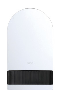 Erabel LED Mirror in Matte Black (40|50819-010)