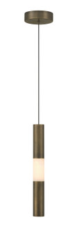 Ronda LED Pendant in Weathered Brass (40|50127-023)