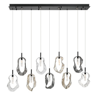 Norah LED Linear Chandelier in Matte Black (40|49239-041)