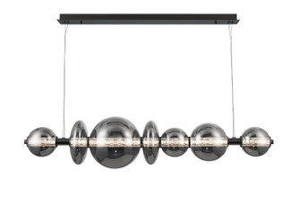 Atomo LED Linear Chandelier in Matte Black (40|46772-060)