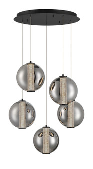 Atomo LED Chandelier in Matte Black (40|45737-039)