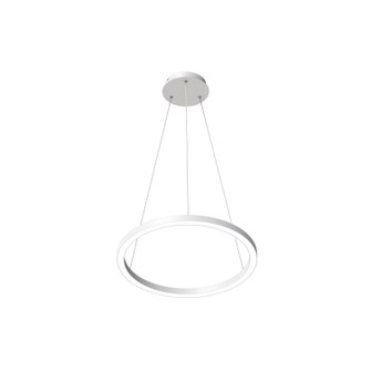 Compass LED Pendant in White (326|COM-24P-WH-27U-30K)