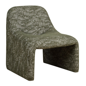 Menlo Accent Chair in Olive Green Over An Off-white (52|53148)