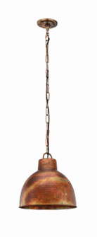 Downtown Urban One Light Pendant in Burnt Copper (405|650-1CP-BC-16)