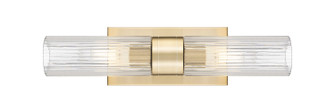 Downtown Urban Two Light Bath Vanity in Champagne Bronze (405|617-2W-CB-G617-8SCL)