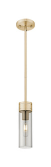 Downtown Urban One Light Mini Pendant in Champagne Bronze (405|617-1S-CB-G617-8SM)