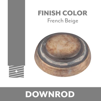 Down Rod in French Beige (15|DR503-FB)