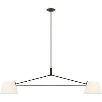 Hale Two Light Chandelier in Estate Brass (454|SCRJLS193EBSWL-LI)