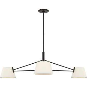 Hale Three Light Chandelier in Estate Brass (454|SCRJCH198EBSWL-LI)