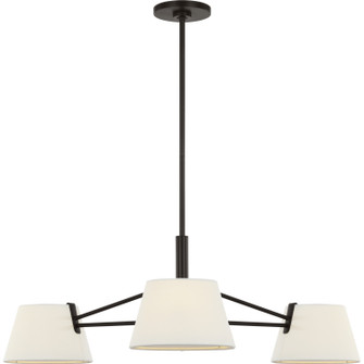 Hale Three Light Chandelier in Estate Brass (454|SCRJCH194EBSWL-LI)