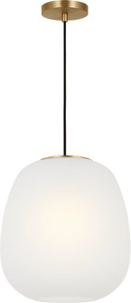 Nico One Light Pendant in Midnight Black (454|SCDJPD136MBKEG-LI)