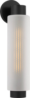 Ridge One Light Outdoor Wall Mount in Textured Black (454|SCDJOWS162TXBEG-LI)