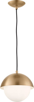 Hyde One Light Pendant in Satin Brass (454|DJP1021SBE)