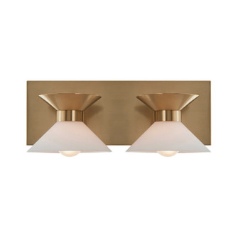 Ringsted Two Light Bath Vanity in Brushed Brass (137|V67433BB)