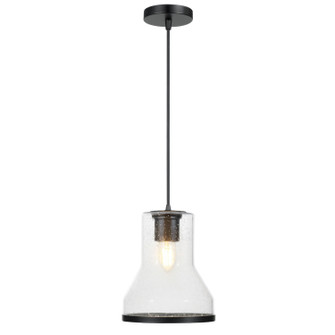 Alicia One Light Pendant in Matte Black (137|580M01BLK)